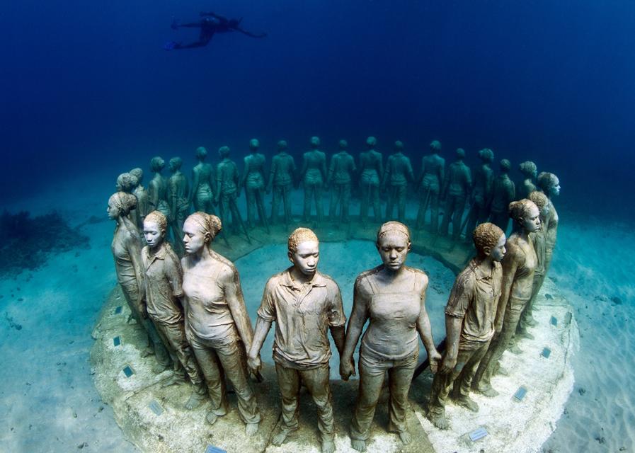 Molinere Underwater Sculpture Park (Molinere, Grenada)