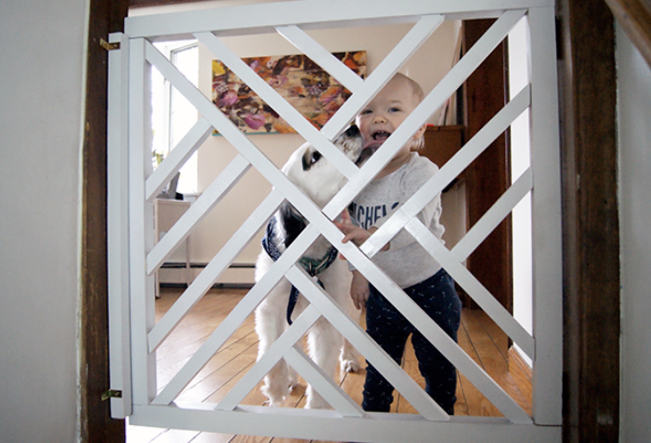 16 DIY Baby Gates Keeping Your Toddling Baby Safe